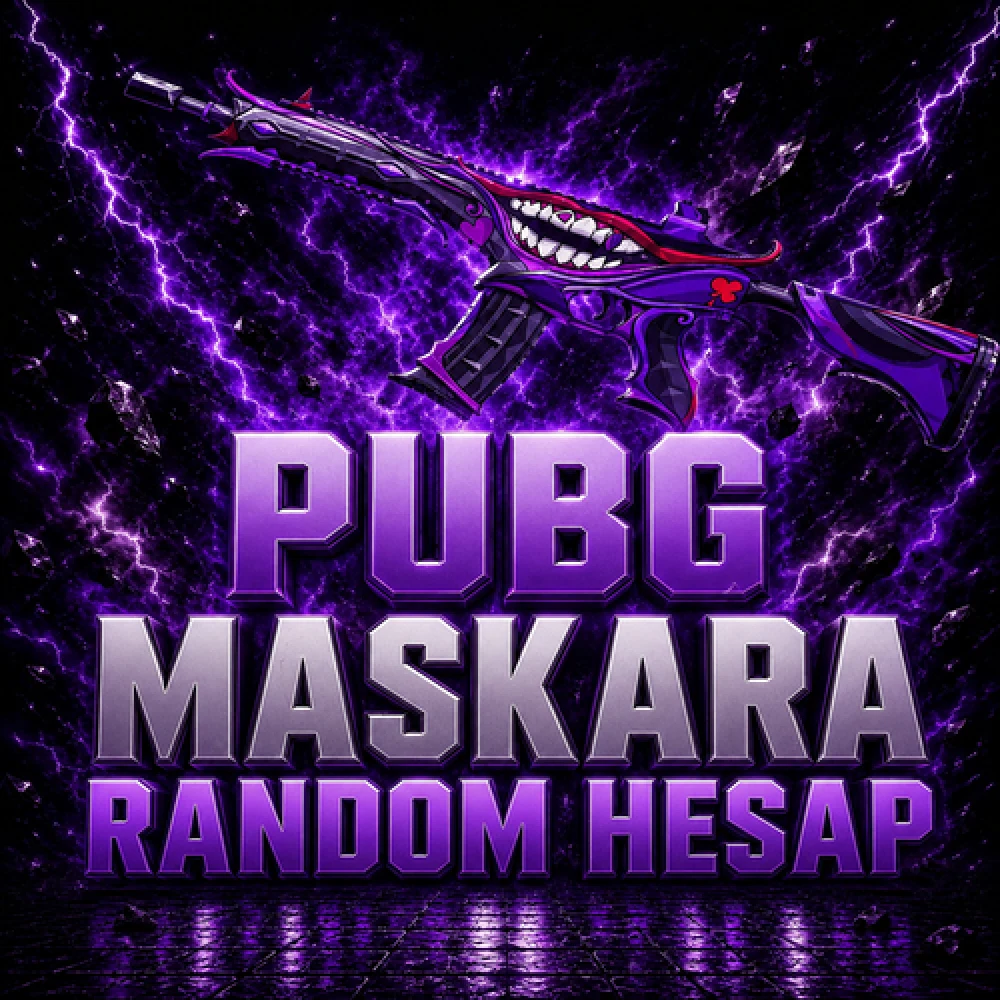 MASKARA M416 PUBGM RANDOM HESAP
