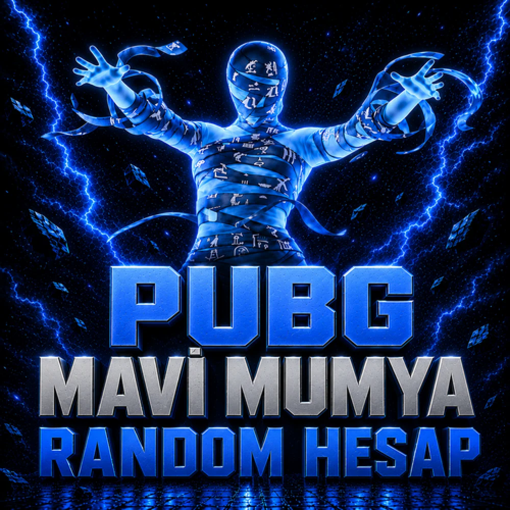 MAVİ MUMYA PUBGM RANDOM HESAP