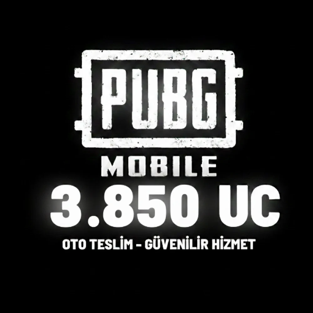 Pubg Mobile 3850 UC (TR-Global) Sürpriz Paket