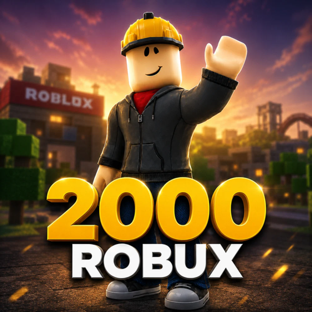 Roblox 2000 Robux Global E-Pin ( Sürpriz Paket )