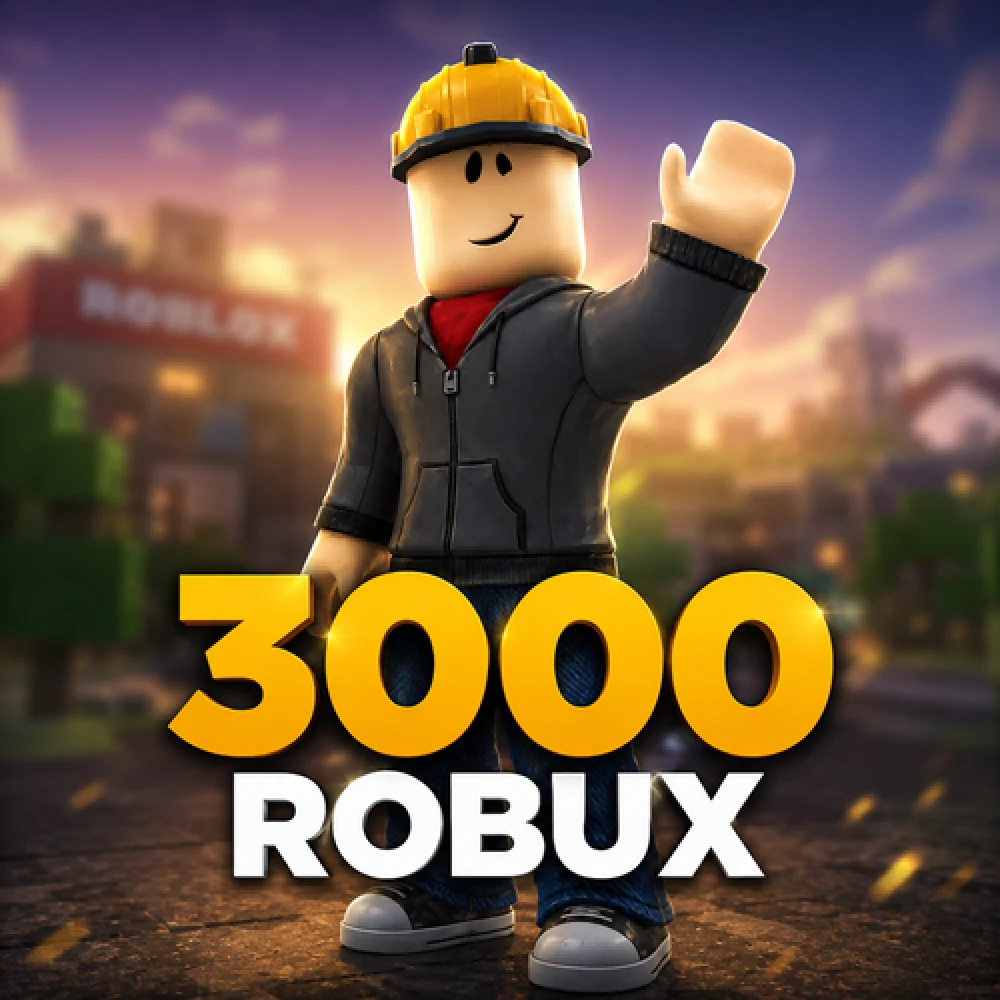 Roblox 3000 Robux Global E-Pin ( Sürpriz Paket )